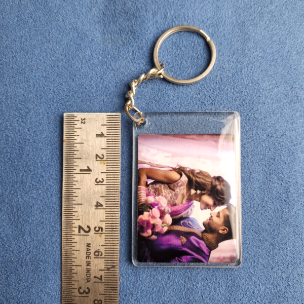 Custom Acrylic Photo Keychain – Personalised Photo Keyring Gift