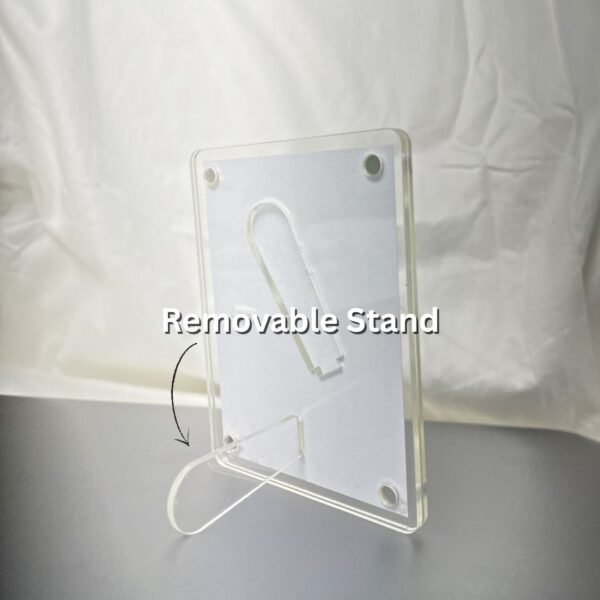 Acrylic Magnetic Photo Frame cum Fridge Magnet